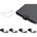 4-pakning USB C Beskyttelseshette Ladeport Mobiltelefon Beskyttelse Støvplugg USB C Beskyttelse USB C Hette USB C Plugg USB,A