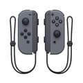 Joycon Wireless Controller For Nintendo Switch, Supports Wake-up Function, Left Right Remote Controls With Wrist Strap grey