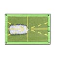Golf Swing Mat, Clearly Shows Impact Trajectory, Portable Mats for Backyard Swing Practice