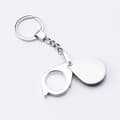 1PC Keychain Magnifier 5X Pocket Magnifying Glass Small Folding H