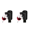 2X Electric Bottle Pump Dispenser Touchless Automatic Drink Pourer Alcoholic Beverages & More, USB Rechargeable A