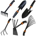 Garden Tools 6-piece - Spade, rake, hoe, etc.