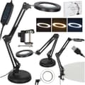 LED Desk Lamp with Magnifying Glass - USB 12W