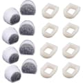 New 16-pack foam pre-filter and carbon filter compatible with Petsafe Drinkwell Fountain Inox 360 Avalon fixed