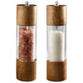 Salt and Pepper Mill in Wood - 2-pack
