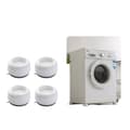 Tvättmaskinskuddar: Anti Vibration & Ljudreducering - 4-pack Vit