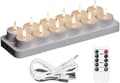 Rechargeable Tealights, 12-Pack