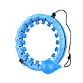 Pikkukuva 1 / 7: Säädettävä ja irrotettava vatsaharjoitus Hula Hoop Blue Large