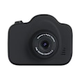 Miniatyrbillede 1 af 4: High Definition Front Rear Kid's Dual Toy Camera USB genopladeligt - Sort Black