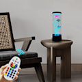 Miniatyrbild 7 av 8: Fantasy Fish LED-fjärrstyrd lavalampa USB-ansluten - Vit White