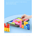 Miniatyrbild 4 av 6: Släpp Stress 2 i 1 Byggsten Push POP Bubble Fidget Toys Sensory Pack Fidget Toy Set