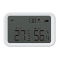 Miniatyrbild 1 av 5: Smart Temperatur- och Luftfuktighetssensor Zigbee Trådlös Hygrometer Termometer med APP-Varningar och Exportdata för Växthus Vinkällare Zigbee Hub Krävs