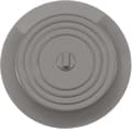 Badkarsproppar Silikon Diskbänksplugg Köksbänksplugg 15 cm Diameter för Kök, Badrum Avloppspropp (1 st, Grå)