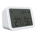 Miniatyrbild 2 av 5: Smart Temperatur- och Luftfuktighetssensor Zigbee Trådlös Hygrometer Termometer med APP-Varningar och Exportdata för Växthus Vinkällare Zigbee Hub Krävs