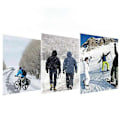 Miniatyrbild 4 av 4: Balaclava vinter herr varm mössa Löpning Cykling vindskydd halsduk