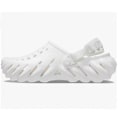 Miniatyrbild 2 av 3: Unisex Klassiska Echo Clog Platform Skor Slip On Sandaler Tjock Sula Slide Skor White M8W10 41 42