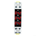 Miniatyrbild 3 av 5: Trefas Din-skena Amperemeter, 3-siffrig Trefasdisplay, 3-fas Digital Display, Modulär Strömmätare Indikator