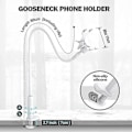 Miniatyrbild 5 av 5: Mobiltelefonhållare för sängen, Gooseneck Mobiltelefonhållare - Flexibel Lång Arm