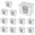 Miniatyrbild 1 av 5: 12-pack dammsugarpåsar kompatibla med S7 MaxV Ultra, S7 Pro Ultra, Q5+, Q7+, Q7 Max+ robotdammsugare (12)