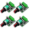 Miniatyrbild 1 av 5: 4 st 1,8V 3V 5V 6V 7,2V 12V 2A PWM Hastighetsregulator DC Motor Spänningsregulator, LED Dimmer, Justerbar Kontrollbrytare