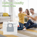 Miniatyrbild 4 av 5: 12-pack dammsugarpåsar kompatibla med S7 MaxV Ultra, S7 Pro Ultra, Q5+, Q7+, Q7 Max+ robotdammsugare (12)