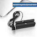 Miniatyrbild 1 av 4: Msr90 Usb Magnetremskortläsare Kortläsare Stripe 3 Spår Mini Swiper För Usb Pc