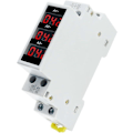 Miniatyrbild 2 av 5: Trefas Din-skena Amperemeter, 3-siffrig Trefasdisplay, 3-fas Digital Display, Modulär Strömmätare Indikator