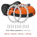 Miniatyrbild 5 av 5: Robotgräsklippare Traction Förbättrade Hjälphjul för Landroid L Robotgräsklippare Drivhjul