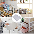 Miniatyrbild 5 av 5: 50 st Transparent Prisskylt Prislapp Etiketthållare Plast Prislappar Hållare för Trådhyllor för Prislappar