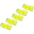 Miniatyrbild 1 av 5: Vattenpass, 5-pack, 15 x 15 x 40 mm, Precisionsvattenpass med luftbubbla, Minivattenpass