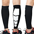 Miniatyrbild 3 av 5: Vadskydd Shin Guard Holder &amp; Sock Holder | Halkfria tack vare silikonkant | Skydd och kompression av vaderna | 1 par = 2 stycken