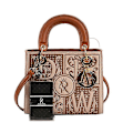 Miniatyrbild 1 av 5: Vintage mode Äkta läder Dam Broderi väska crossbody väska handväska box