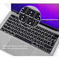 Miniatyrbild 2 av 5: Premium Ultratunt tangentbordsskydd för 2023 2022 2021 Apple MacBook Pro 14\" Modell Tangentbordslayout Skyddsfilm - Klar