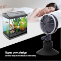 Miniatyrbild 5 av 5: 2 st Luftbubbelsten Sugkopp Akvarium Bubblare Justerbar Roterande Typ Syrediffusor för Akvarier Hydroponisk Pump