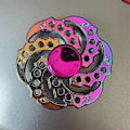 Miniatyrbild 1 av 5: Ny 28 Stil Färgglad Metall Fidget Spinner Dekompression Legering Regnbåge Hand Spinner Edc Vuxen Finger Stress Relief Leksak Grossist_Italiensk Design 94