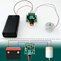 Miniatyrbild 5 av 5: 4 st 1,8V 3V 5V 6V 7,2V 12V 2A PWM Hastighetsregulator DC Motor Spänningsregulator, LED Dimmer, Justerbar Kontrollbrytare