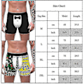 Miniatyrbild 5 av 5: Newway Jul Nyhet Boxershorts Kalsonger Herr Jul Rolig Present Underkläder Trosor C M