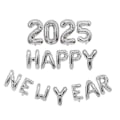 Miniatyrbild 1 av 5: 2025 Ballonger, Sifferballonger, 2025 silverballonger, Stora Folie Gott Nytt År-ballonger för Nyårsafton Festtillbehör 2025