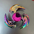 Miniatyrbild 5 av 5: Ny 28 Stil Färgglad Metall Fidget Spinner Dekompression Legering Regnbåge Hand Spinner Edc Vuxen Finger Stress Relief Leksak Grossist_Italiensk Design 89