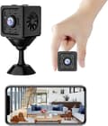 Mini kamera Full HD 1080P WiFi övervakningskamera, 1-pack
