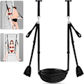 Miniatyrbild 1 av 5: 2025 Ny stil Dörr Swing Bondage Kit - Gungor med Justerbara Nylonremmar, Sling Möbelstol, Klarar Upp Till 136 kg