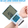 Miniatyrbild 4 av 5: 2025 Senaste Modell Handledsblodtrycksmätare, Exakt Automatisk Blodtrycksmätare med Justerbar Manschett & LCD-Display Enkel och Exakt