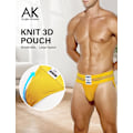 Miniatyrbild 3 av 5: 2025 Senaste Modell Herr Jock Strap Kompression Atletisk Stöd Jockstrap Underkläder med Brett Band B1-flerfärgad(5-pack)-ak7004 Large