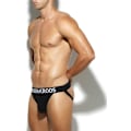 Miniatyrbild 4 av 5: 2025 Senaste Modellen Herr Atletisk Support Stretch Underkläder Mesh Jock Strap Multipack A2-svart/Grå/Vit/Röd Small