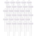 Miniatyrbild 1 av 3: 2025 Senaste Modell 30-pack Metall Växtetiketter Växtskyltar Väderbeständiga Planteringsetiketter Plantetiketter Stora Järn Trädgårdsetiketter