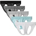 Miniatyrbild 1 av 5: 2025 Senaste Modell Herr 5-Pack Jockstrap Sömlösa Underkläder Stringkalsonger Mesh Jock Strap Atletisk Support 5-pack Large