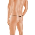 Miniatyrbild 4 av 5: 2025 Senaste Modell Herr Badkläder Underkläder Heta Män Jockstrap Mesh Låg Midja Bekväma Stringtrosor (Storlek 26\"-38\") Svart One Size