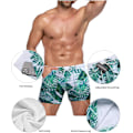 Miniatyrbild 3 av 5: 2025 Senaste Modell Herr Badbyxor Camo Snabbtorkande Herr Badshorts Trunkar med Fickor Pat2 X-Large