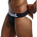 Miniatyrbild 2 av 5: 2025 Senaste Modell Herr Jockstrap Underkläder Bred Bälte Atletisk Stöd Herr Trosor Sport Underkläder Jock Strap 204svart XX-Large