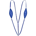 Miniatyrbild 1 av 5: Stringtrosa Bikini Baddräkt för Kvinnor String Bikini Set Baddräkt One Piece Teddy Underkläder Royalblå